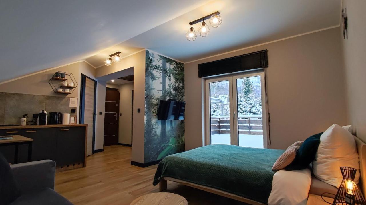 Apartament Olimpijska 54 Z Prywatnym Jacuzzi Na Tarasie Szczyrk Luaran gambar